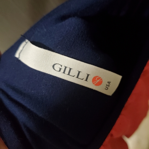 NWOT Gilli Pink and Navy Dress Colorblocking - Picture 5 of 5